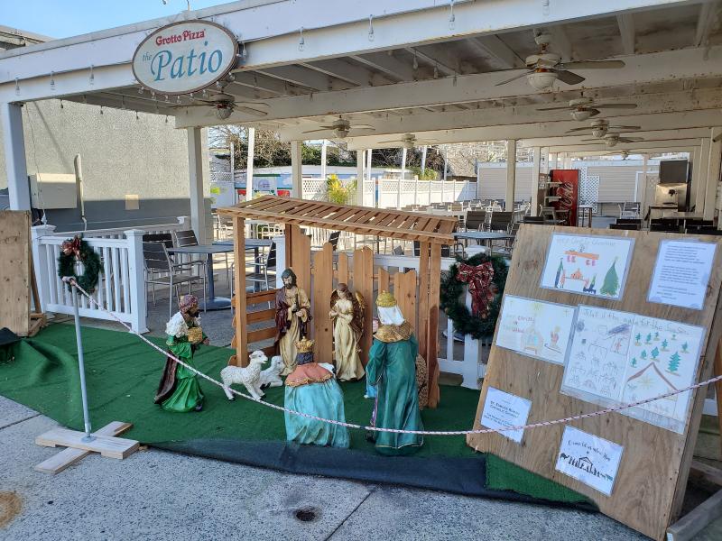 As part of a Dec. 11 opinion denying a preliminary injunction in favor of the Knights of Columbus, a judge ruled that Rehoboth Beach’s new unattended display policy treats all private entities the same. For the third year in a row, Grotto Pizza has hosted the Knights’ nativity scene. CHRIS FLOOD PHOTOS